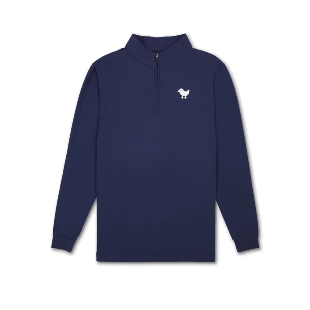 NWT New Bad Birdie Quarterzip Men's Small S Golf Long Sleeve Pullover Activewear